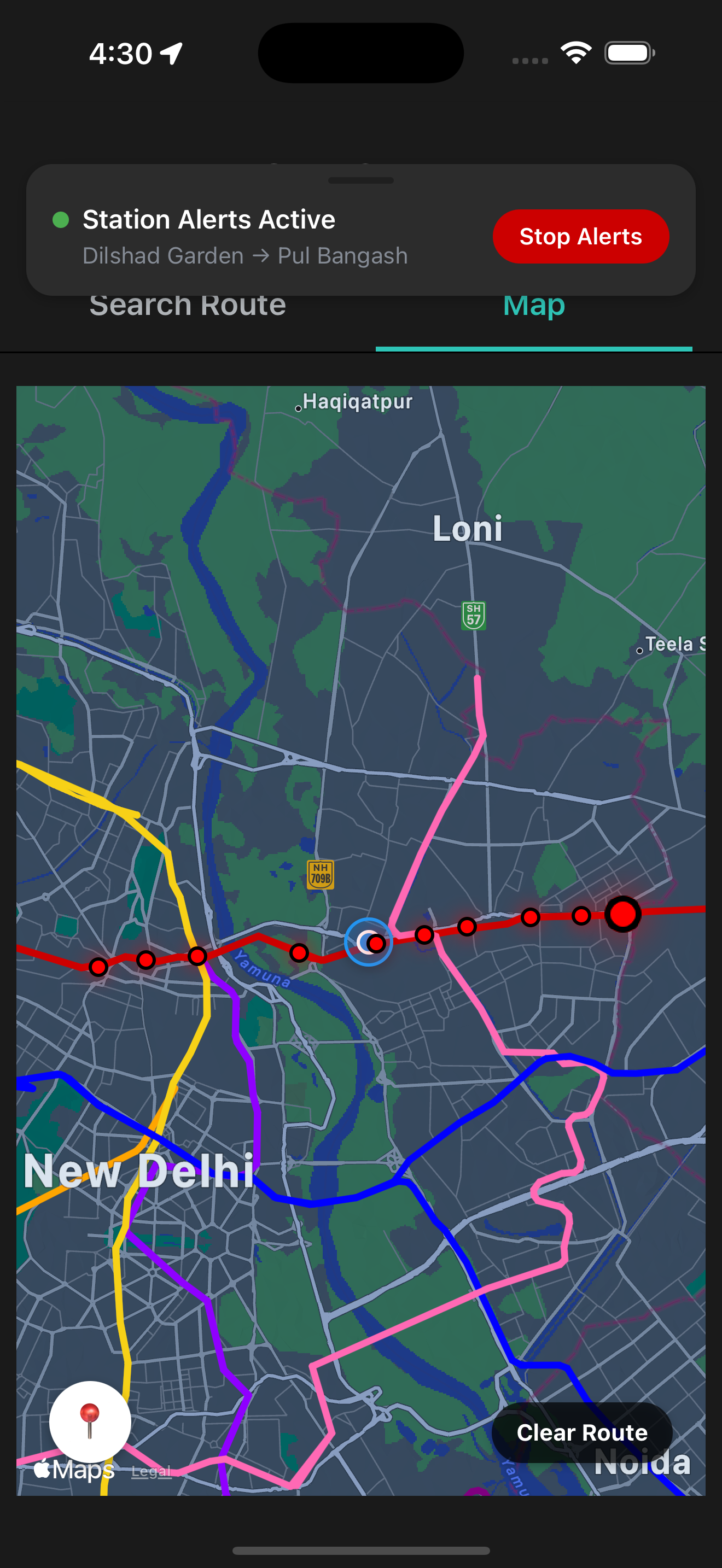 Next Stop app additional features